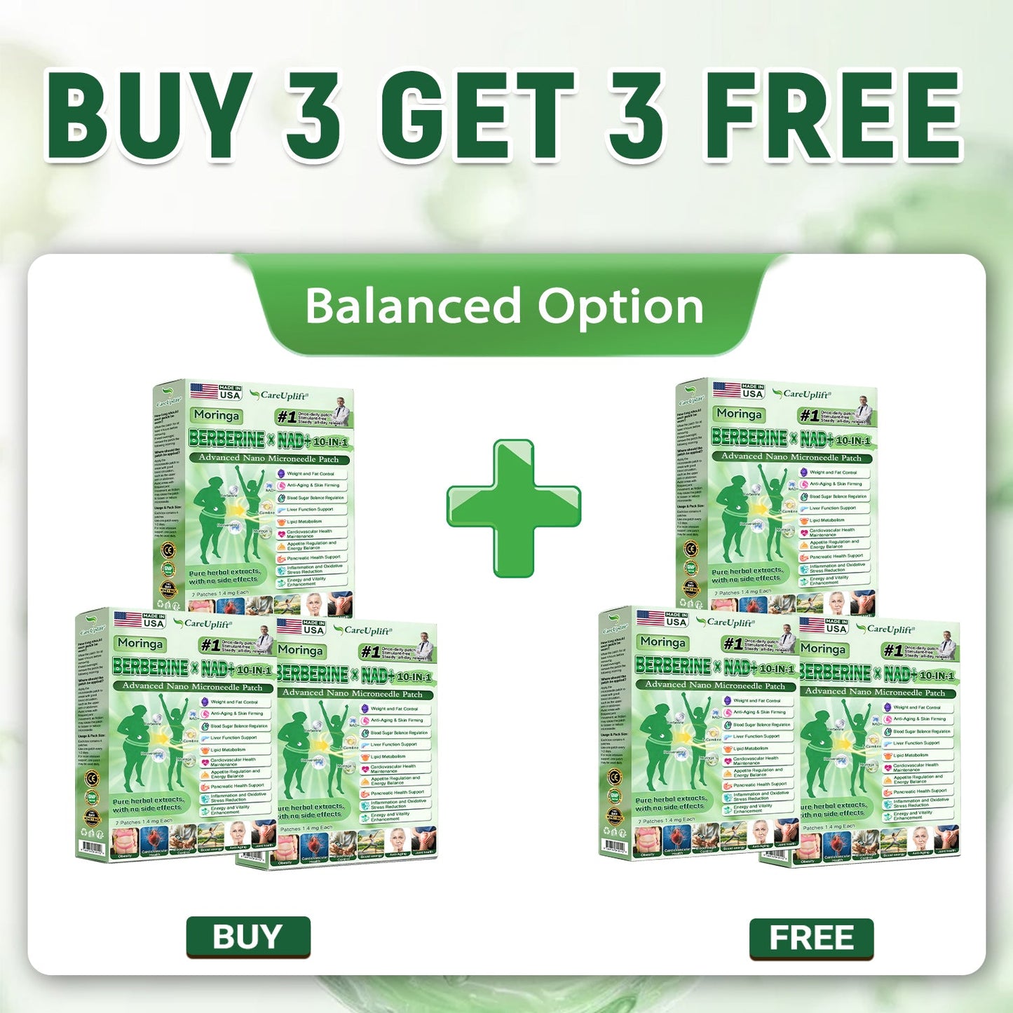 30off% 𝐎𝐟𝐟𝐢𝐜𝐢𝐚𝐥 𝐔𝐒 𝐒𝐭𝐨𝐫𝐞 | 🧑‍⚕️🩺 𝐂𝐚𝐫𝐞𝐔𝐩𝐥𝐢𝐟𝐭® Moringa · Berberine × NAD+ 𝟏𝟎-𝐢𝐧-𝟏 𝐀𝐝𝐯𝐚𝐧𝐜𝐞𝐝 𝐍𝐚𝐧𝐨 𝐌𝐢𝐜𝐫𝐨𝐧𝐞𝐞𝐝𝐥𝐞 𝐏𝐚𝐭𝐜𝐡 — 𝐎𝐧𝐜𝐞 𝐃𝐚𝐢𝐥𝐲, 𝐕𝐢𝐬𝐢𝐛𝐥𝐞 𝐑𝐞𝐬𝐮𝐥𝐭𝐬 𝐢𝐧 𝟕 𝐃𝐚𝐲𝐬